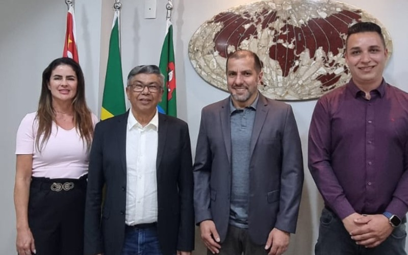 Milton de Araújo conversa com presidente da Câmara sobre revitalização do Centro