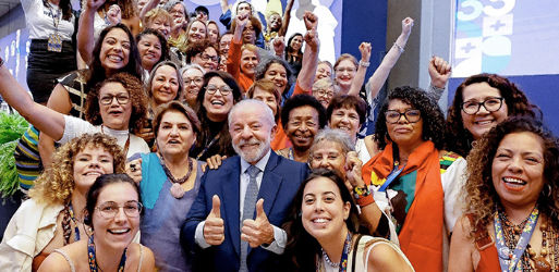 SINTETEL participa da 5ª Conferência Nacional de Mulheres e presidente Lula sanciona Licença Maternidade