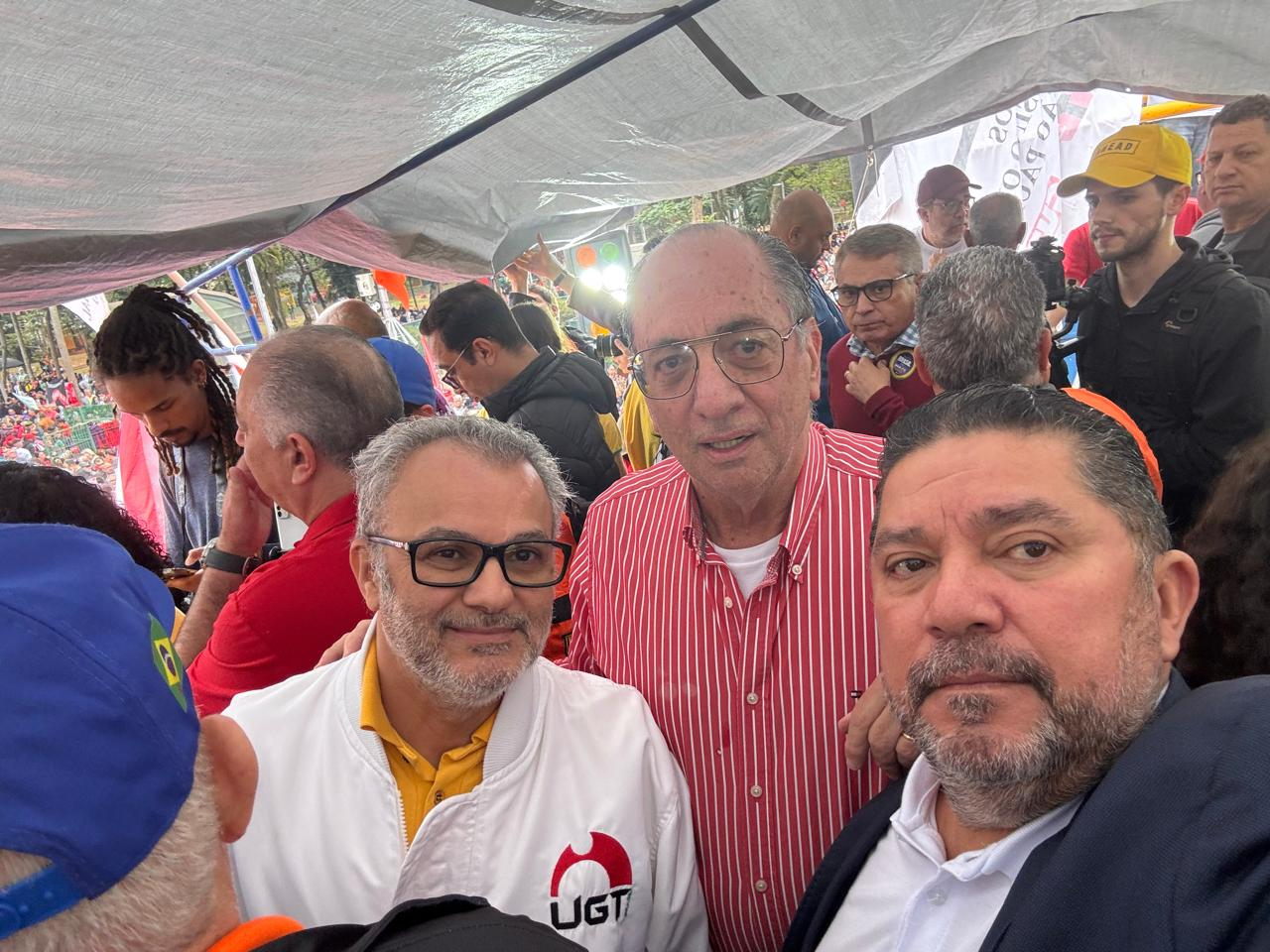 UGT marca presença em manifestações do 07 de setembro em defesa da democracia e da soberania nacional