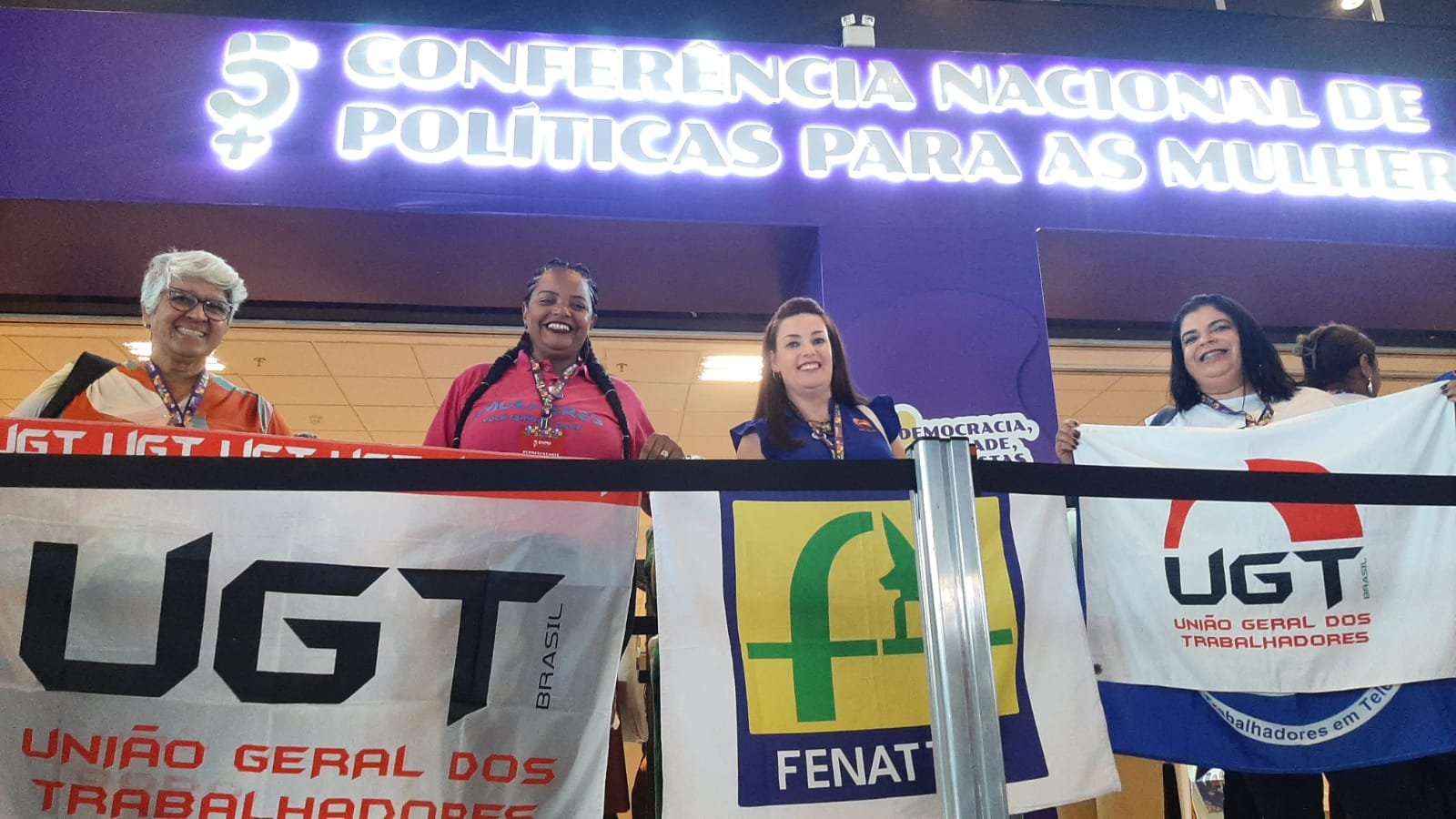 UGT participa da 5ª Conferência Nacional de Políticas para as Mulheres e reforça compromisso com a equidade de gênero