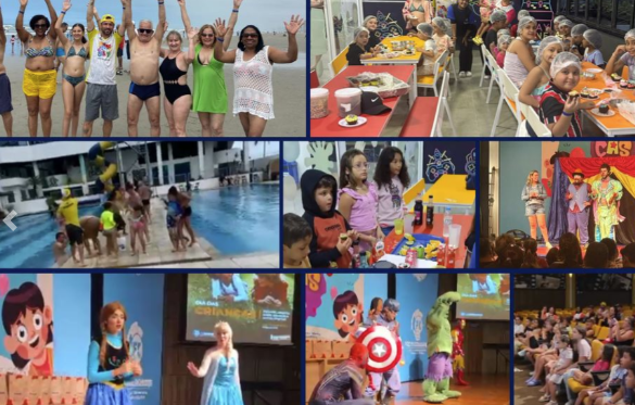Dia das Crianças garante muita alegria e diversão no Centro de Lazer da Federação em Praia Grande