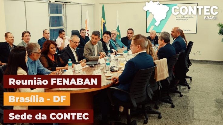 Em Brasília, CONTEC realiza reuniões do Conselho Diretor e com a FENABAN sobre saúde dos bancários