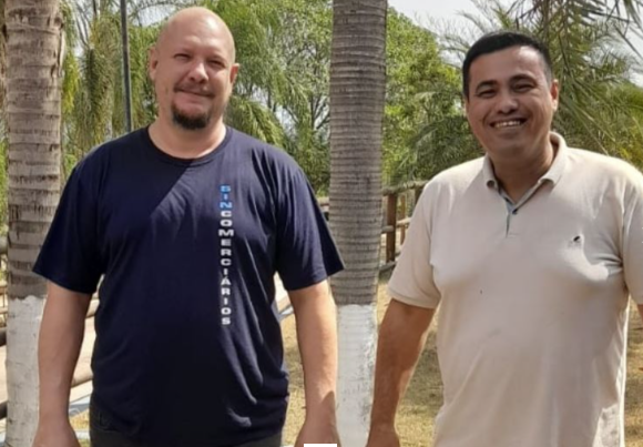 Márcio Israel visita o Clube de Campo dos Comerciários de Piracicaba