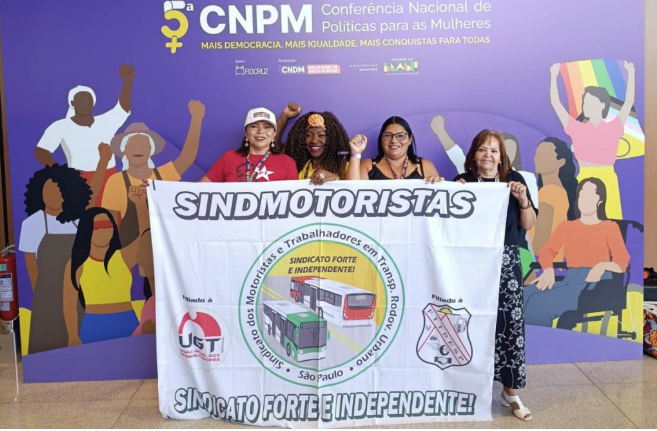 Mulheres da categoria tem suas pautas defendidas e aprovadas na 5ª Conferência Nacional de Políticas em Brasília