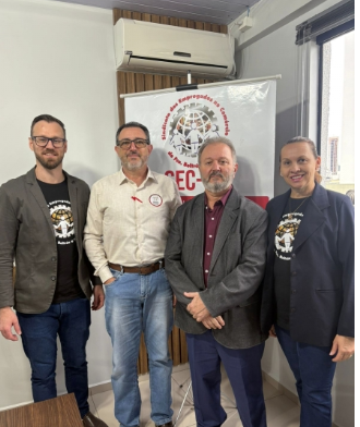 Presidente da Fecep coordena eleição da Diretoria do SEC Francisco Beltrão para 2026 a 2029