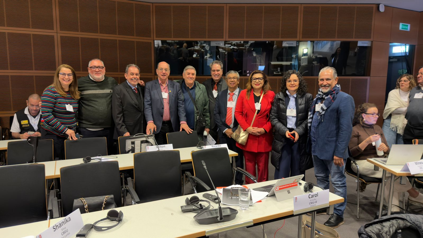 Ricardo Patah representa a UGT em evento global na Suíça sobre os impactos da tecnologia no trabalho