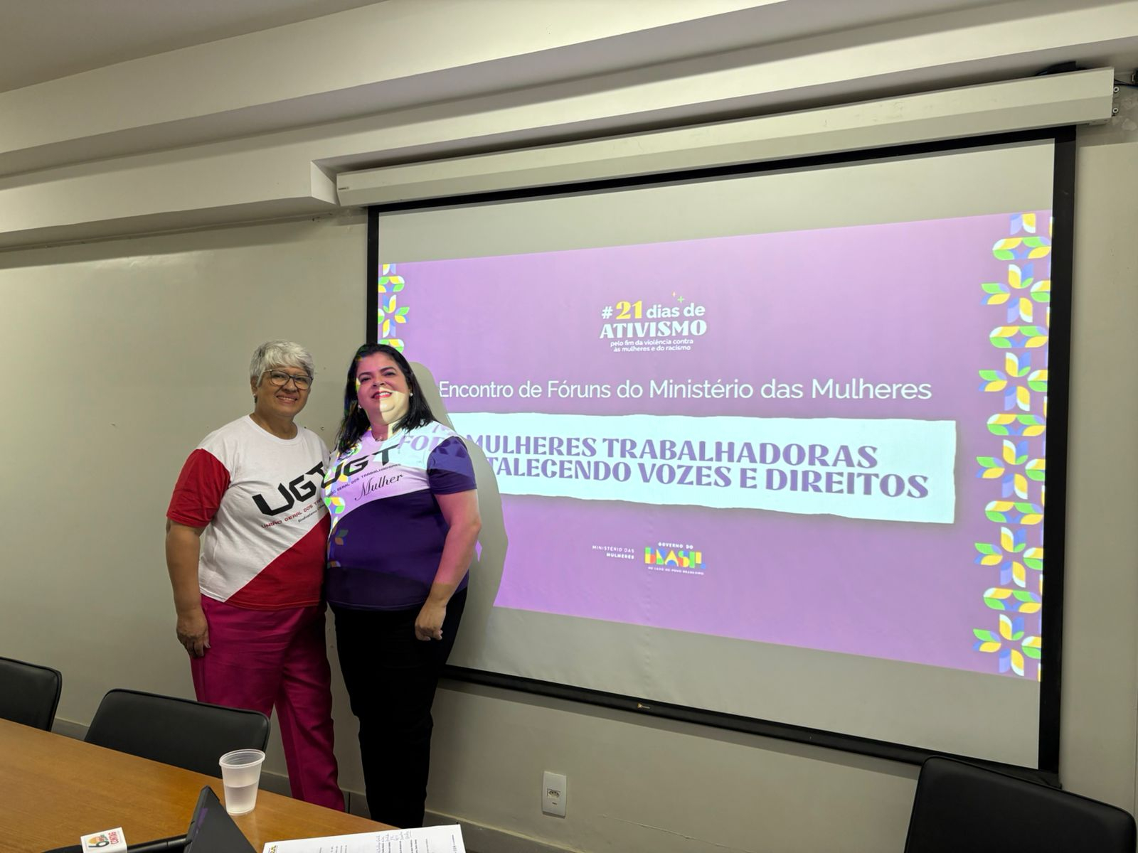 UGT reafirma compromisso com a equidade de gênero no Encontro de Fóruns