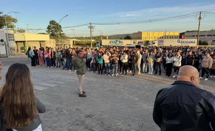 Com apoio dos sindicatos filiados, FITIASP mobiliza trabalhadores da Nissin Foods em assembleia “a gente vai lutar até o fim”