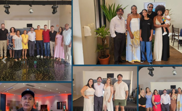 Confraternização de final de ano do Sincomerciários de Sertãozinho reúne funcionários e seus familiares