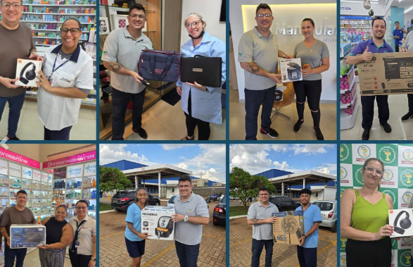 Sinprafarma de Ribeirão Preto entrega prêmios do sorteio em celebração ao Natal