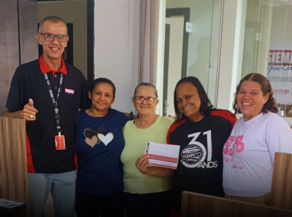 DE BRAÇOS ABERTOS: RECEBEMOS NOSSOS NOVOS SINDICALIZADOS!