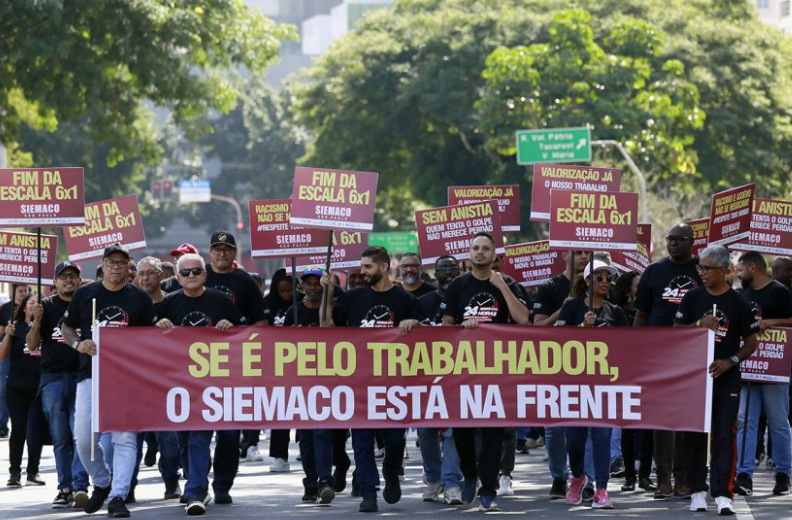 SIEMACO-SP reforça Janeiro Branco, discutindo o fim da escala 6×1 em defesa da saúde mental dos trabalhadores