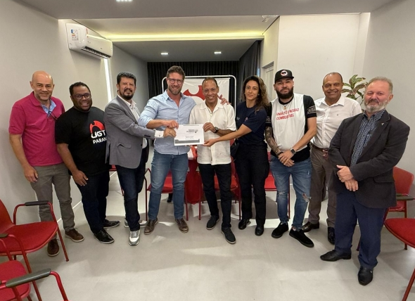 Dirigentes sindicais se reúnem com o Deputado Estadual Maurício Requião (Requião Filho)