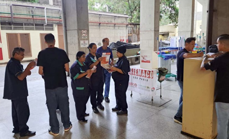 Eleição da Cipa da Alsa Fort no Hospital Geral do Grajaú tem ampla participação de trabalhadores​