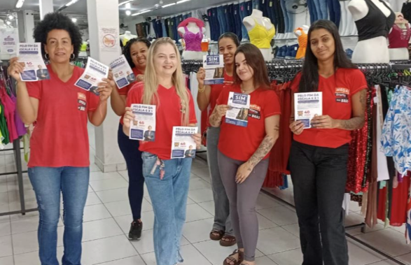 Sincomerciários de Registro entrega boletim referente ao fim da escala de trabalho 6x1