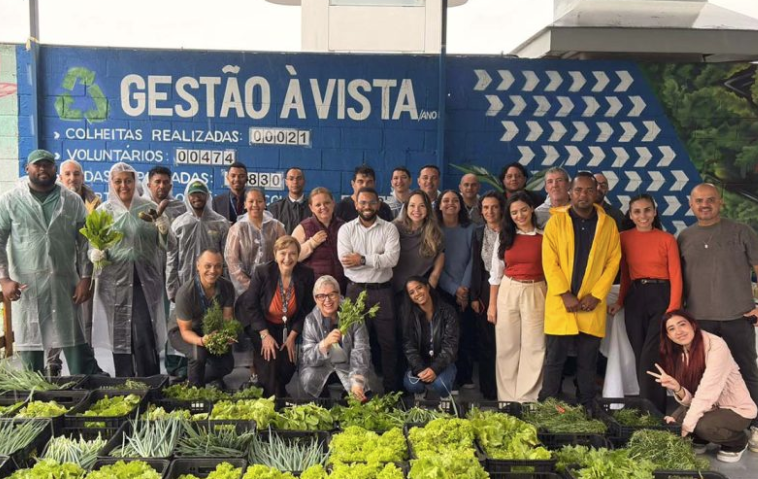 Projeto Horta Social mobiliza trabalhadores em ação de sustentabilidade e solidariedade
