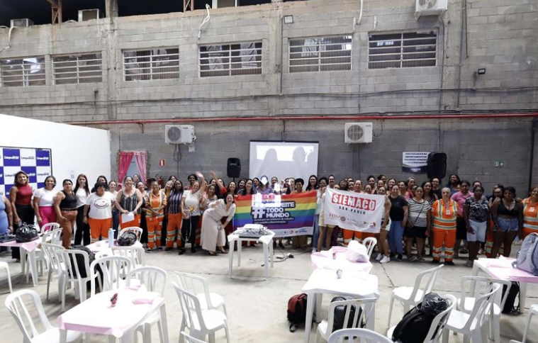SIEMACO-SP promove palestra sobre empoderamento feminino para trabalhadoras da Limpebras