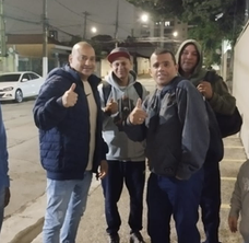 Visita aos trabalhadores da Sakura