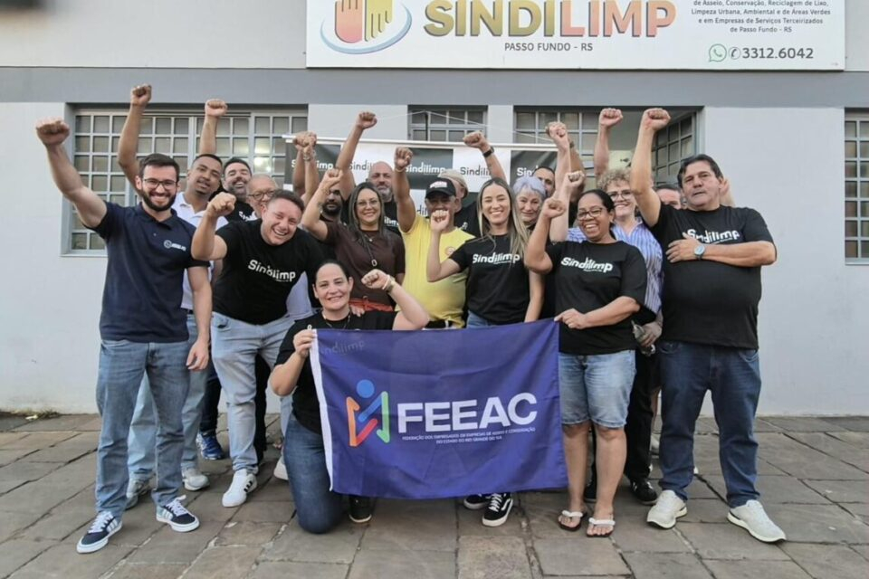 Chapa 1 eleita para gestão 2026/2030 do Sindilimp Passo Fundo e região