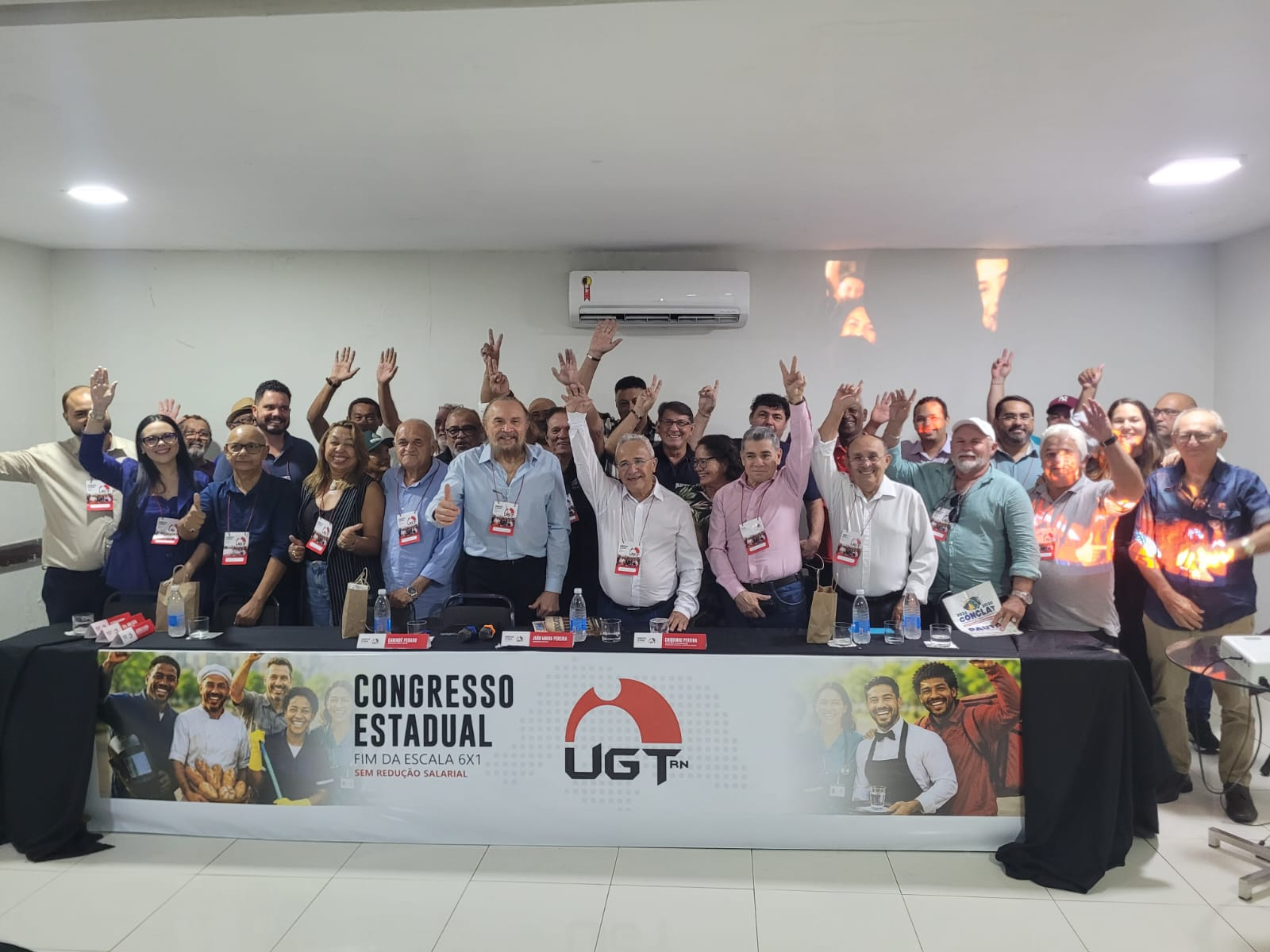 João Maria Pereira dos Santos é reeleito presidente da UGT-RN