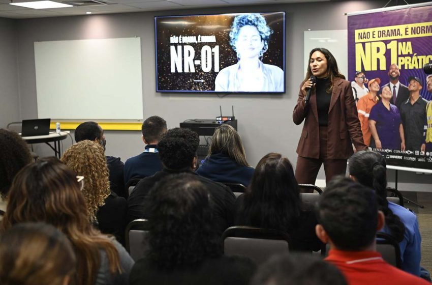 “NR não é drama, é norma”: campanha reforça importância da nova NR-01 nas empresas