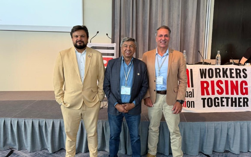 Presidente do Sincomerciários de Jundiaí participa de Encontro da UNI Global Union