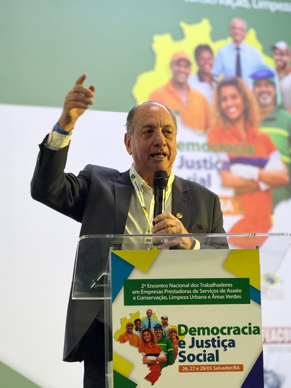 Ricardo Patah participou do 2º encontro nacional da CONASCON