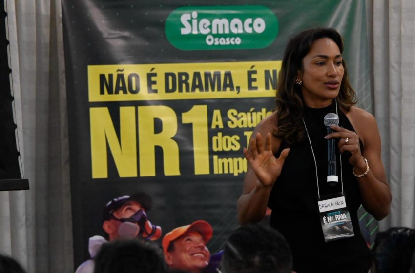 Campanha sobre saúde mental no trabalho percorre o estado e prepara setor para mudanças na NR-1