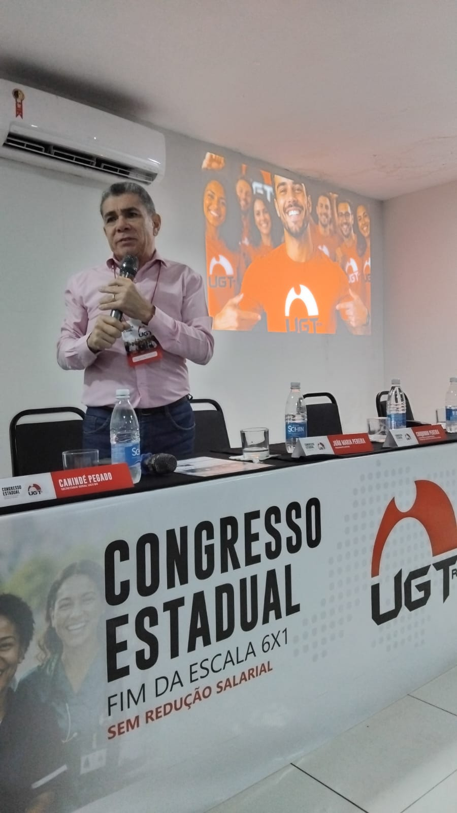 Chiquinho Pereira participa de congressos estaduais da UGT
