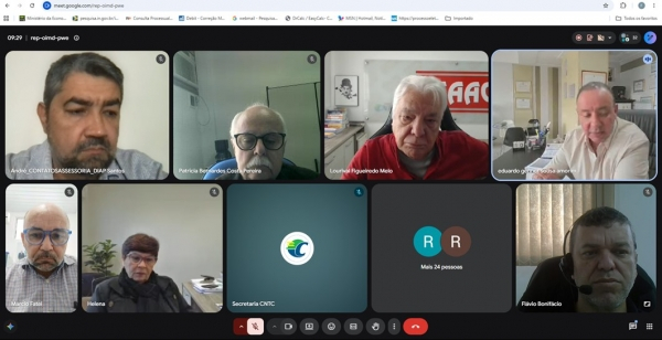 Diretor da FECEP participa de reunião da CNTC sobre tramitação de proposta no Senado Federal