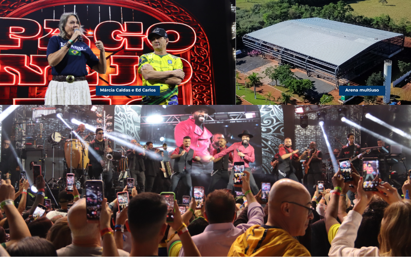 Feijoada com show de Alexandre Pires inaugura a Arena Multiuso no Complexo Eco em Avaré