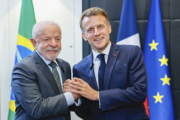 Lula abre agenda no G7 com encontro bilateral com Macron e descarta reunião com Trump