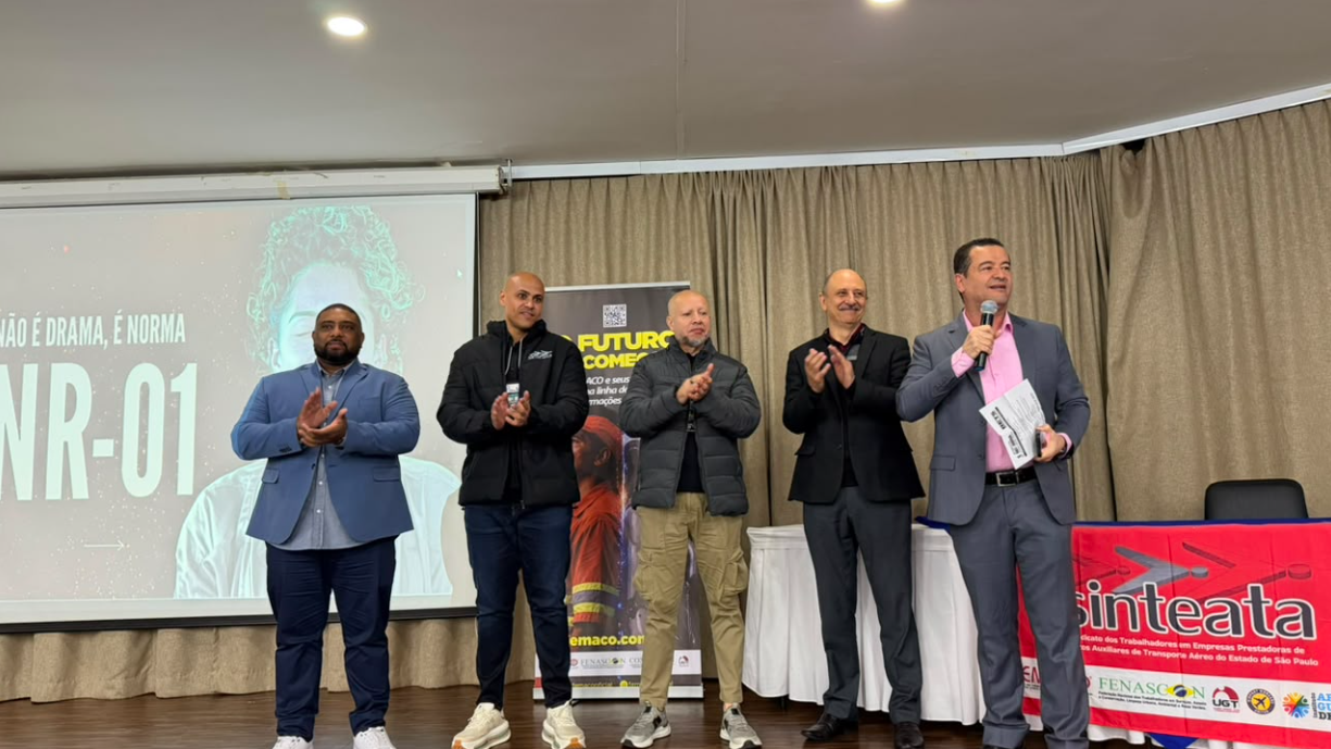 Nesta quinta-feira, dia 18 de junho, o Hotel Nacional Inn, em Campinas, recebeu mais uma etapa do projeto promovido pela FEMACO, com apoio do SINTEATA, reunindo trabalhadores para debater temas de grande relevância para a categoria e para a sociedade