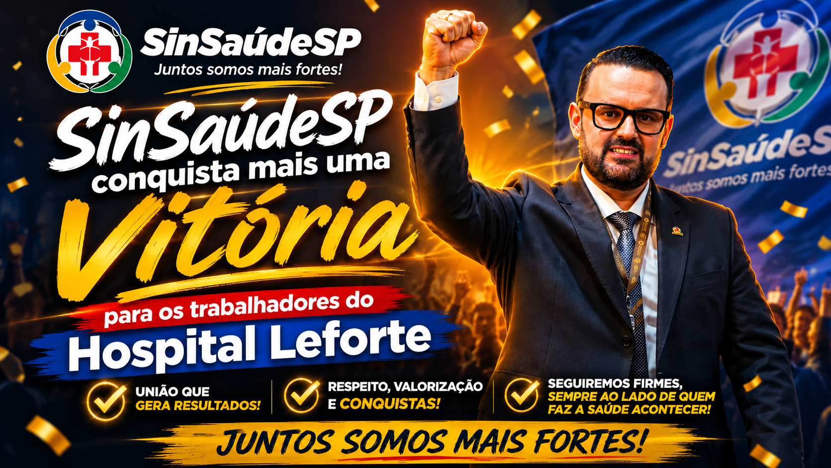 SinSaúdeSP garante vitória histórica sobre hora noturna reduzida para trabalhadores do Hospital Leforte Liberdade