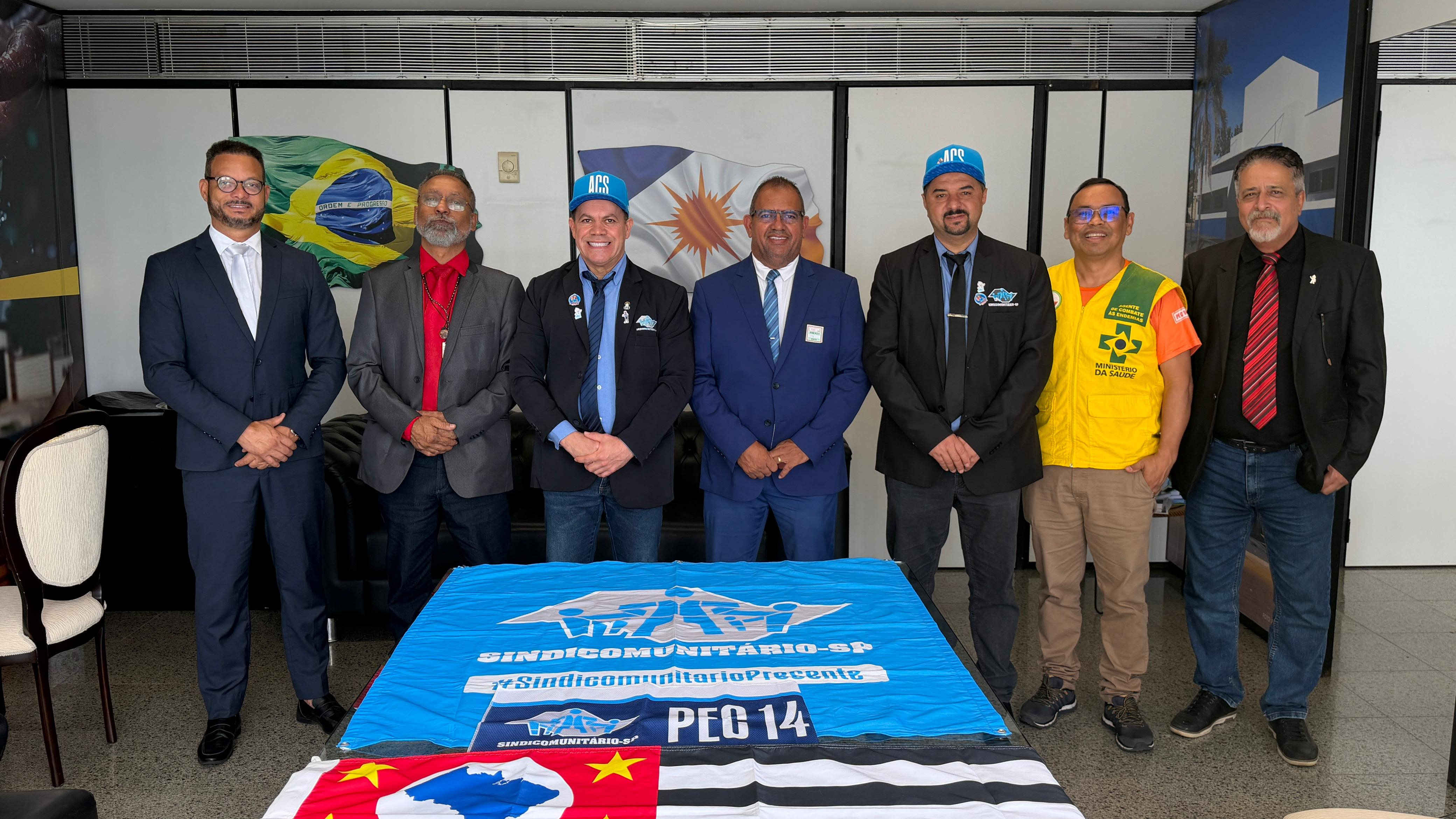 Sindicomunitário intensifica agenda no Senado em defesa de PEC que traz segurança para a categoria