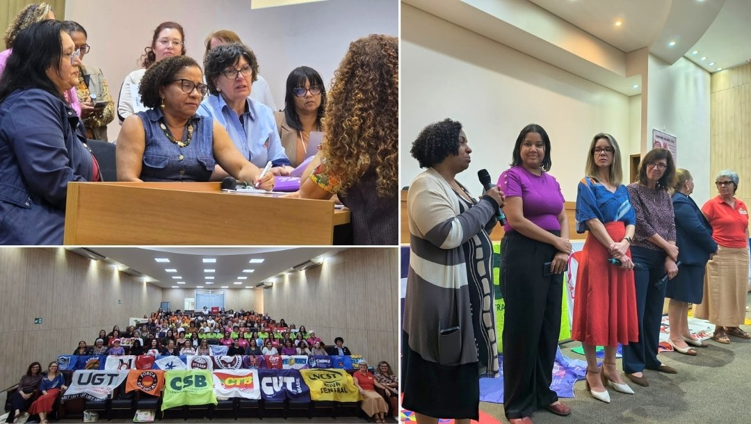 Maria Edna representa a UGT em curso nacional sobre negociação coletiva e igualdade de gênero