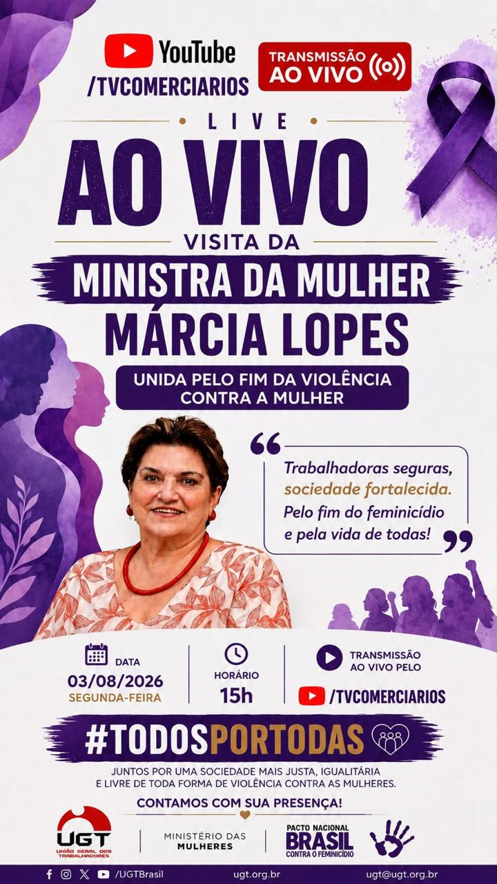 Ministra da mulher: Márcia Lopes