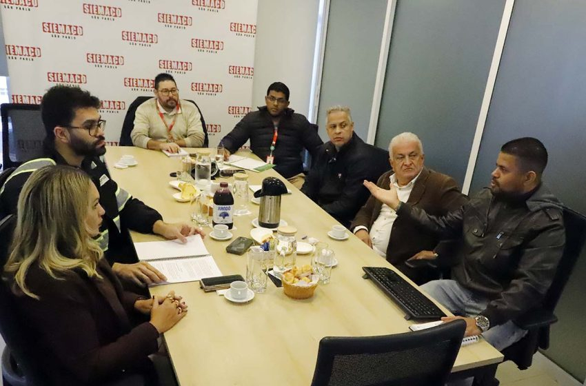 SIEMACO-SP e empresas de varrição reúnem-se para avaliar vistoria e aplicação da NR-38