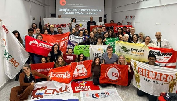 SIEMACO-SP e sindicatos discutem impacto da crise climática na segurança do trabalho durante seminário em Porto Alegre