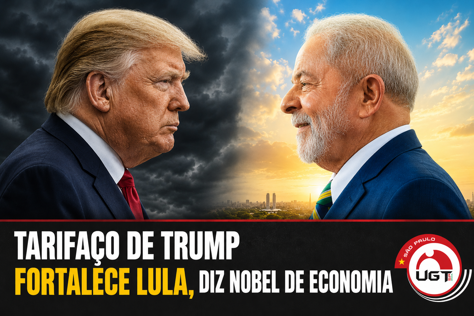 Tarifaço de Trump pode fortalecer Lula, avalia Nobel de Economia