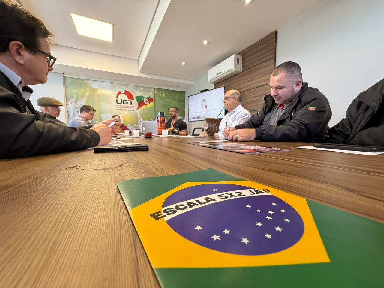 UGT/RS reúne direção estadual para definir agenda de mobilizações e organização das ações do segundo semestre