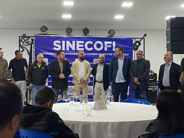 José Carlos, o Zé Carlos, é reconduzido à presidência do Sinecofi para o quadriênio 2026–2030