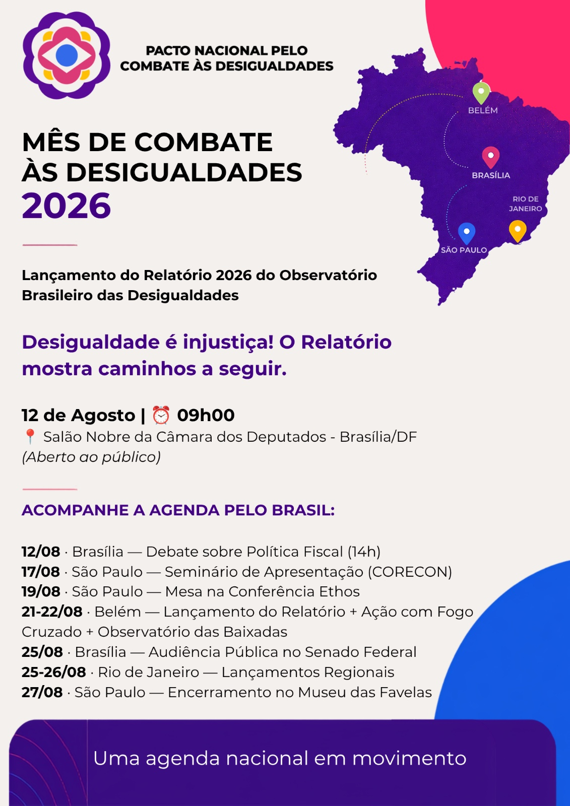 Pacto Nacional de Combate às Desigualdades