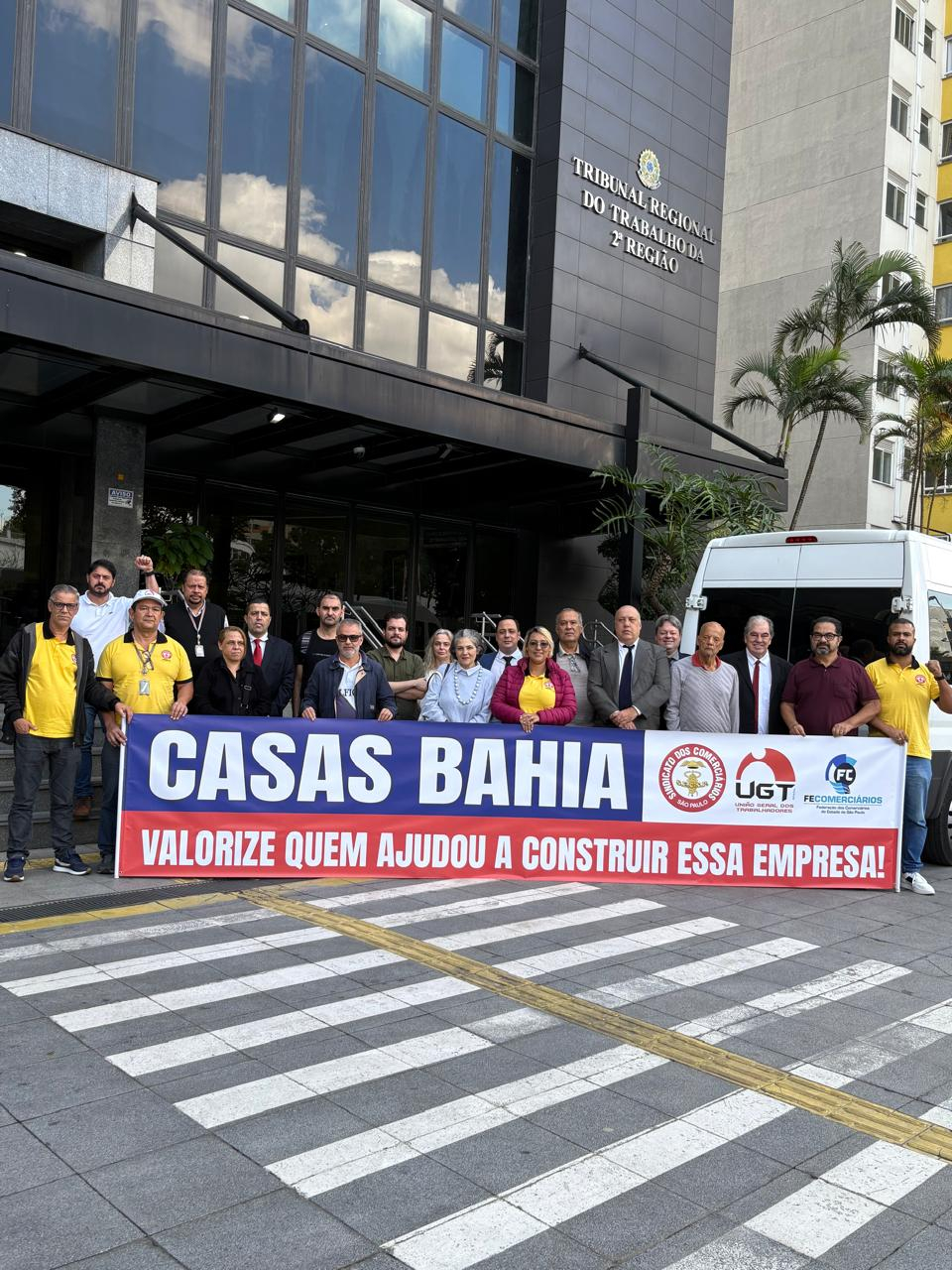 Casas Bahia não apresenta proposta em audiência no TRT-2 e Sindicato cobra resposta