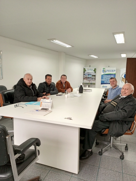 FECEP realiza reunião junto a Diretoria do SINDICOM