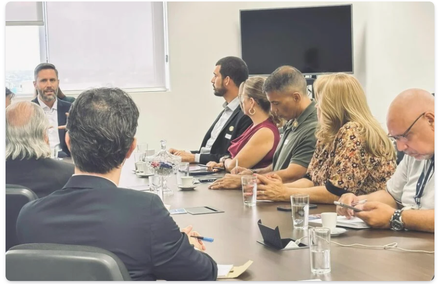Sindate-DF participa de reunião no INAS para tratar pautas importantes da categoria