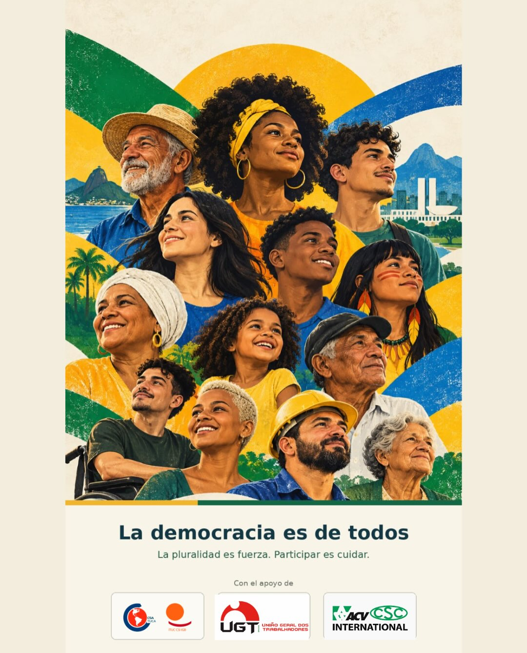 LULA, A FORÇA DA DEMOCRACIA E DA CLASSE TRABALHADORA!