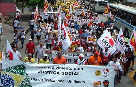 1º de Maio Unificado: Centrais Unidas Em Favor do Trabalhador
