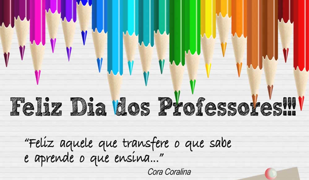 15 de outubro: dia do Professor