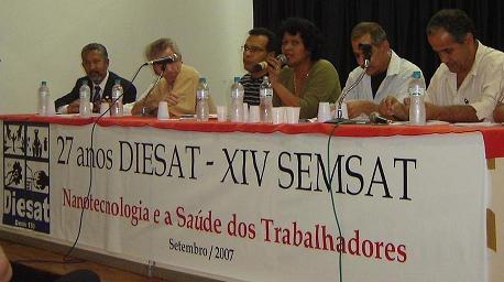 27 ANOS do DIESAT - Seminário Nanotecnologia e a Saúde dos Trabalhadores